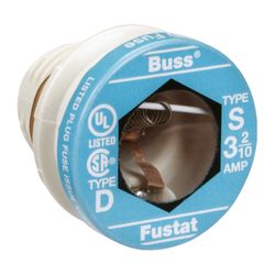 Bussmann 3-2/10 amps Plug Fuse 4 pk