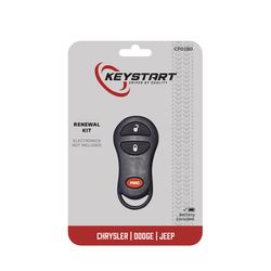 KeyStart CP018 Renewal KitAdvanced Remote Automotive Replacement Key For Chrysler Dodge Jeep
