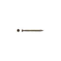 Big Timber No. 9 Sizes X 2 in. L Star Bronze Deep Wood Screws 640 pk