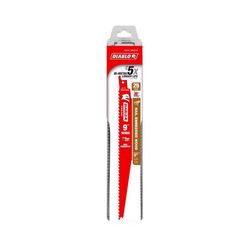 Diablo 9 in. Bi-Metal Nail Embedded Wood Reciprocating Saw Blade 4/6 TPI 25 pk