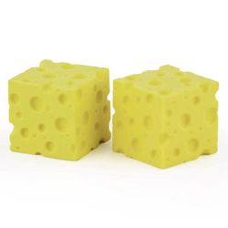 Keycraft Peek A Boo Mouse In Cheese Yellow