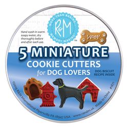 R&M International Silver Steel Cookie Cutter Set