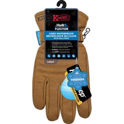 Kinco AquaNOT XXL Duck Fabric Cold Weather Brown Ski Gloves