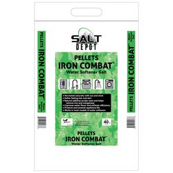 Salt Depot Iron Combat Water Softener Pellet Pellets 40 lb