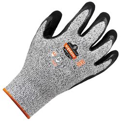 Ergodyne ProFlex Unisex Indoor/Outdoor Cut Resistant Gloves Black/Gray XL 1 pair