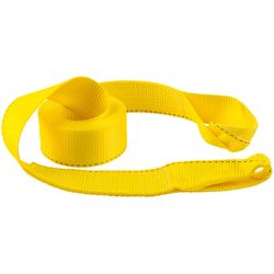 Keeper 3 in. W X 20 ft. L Yellow Vehicle Recovery Strap 11000 lb 1 pk