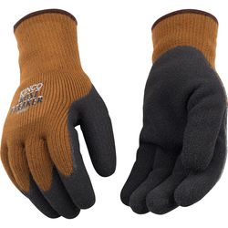 Kinco Frost Breaker Men's Indoor/Outdoor Cold Weather Work Gloves Brown M 1 pair