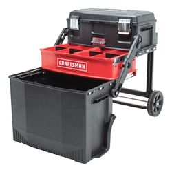 CRAFTSMAN 21.5 in. L X 16.2 in. W X 28.8 in. H Multi-Level Workstation 88 lb. cap.