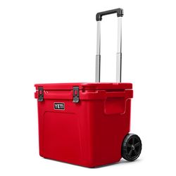 YETI Roadie 60 Rescue Red 60 qt Roller Cooler