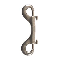 Campbell 3/8 in. D X 4 in. L Polished Stainless Steel Double Ended Bolt Snap 130 lb