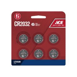 Ace 3-Volt Lithium Batteries 6 pk Carded