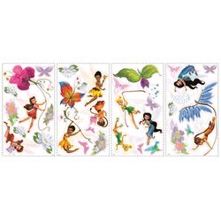 RoomMates 13.62 in. W X 7.25 in. L Disney Fairies Peel and Stick Wall Decal