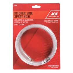 Ace For Universal White Faucet Sprayer Hose