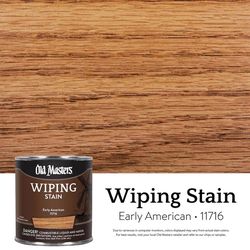 Old Masters Semi-Transparent Early American Oil-Based Wiping Stain 1/2 pt