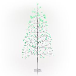 Alpine 5-1/2 ft. Slim Christmas Tree