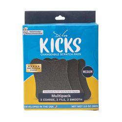 De' Vora Kicks Black Cat/Dog Scratch Pads 3 pk