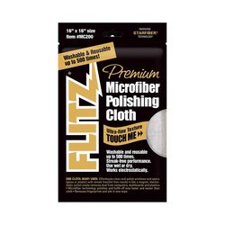 Flitz Microfiber Cleaning Cloth 16 in. W X 16 in. L 1 pk