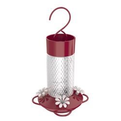 Nature's Way Hummingbird 13 oz Glass Nectar Bird Feeder 4 ports