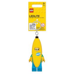LEGO Classic Plastic Multicolored Banana Keychain Light