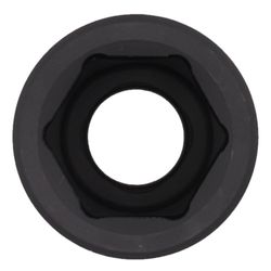 CRAFTSMAN 18 mm X 1/2 in. drive Metric 6 Point Shallow Impact Socket 1 pc