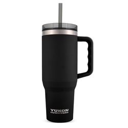Yukon Outfitters 40 fl. oz. Black BPA Free Double Wall Tumbler
