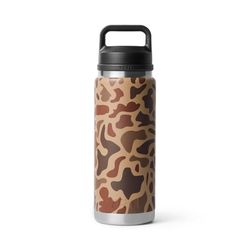 YETI Rambler 26 oz Wetlands Camo BPA Free Bottle with Chug Cap