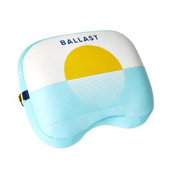 Ballast Outdoor Gear Polyester Inflatable Golden Sunrise Beach Pillow
