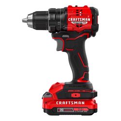 CRAFTSMAN V20 RP 1/2 in. Brushless Cordless Drill/Driver Kit (Battery & Charger)