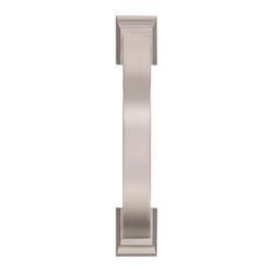Amerock Candler Transitional Arch Cabinet Pull 3 in. Satin Nickel Silver 5 pk
