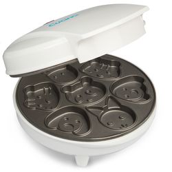CucinaPro Black/White Aluminum Pancake Maker