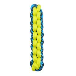 Boss Pet Pet Park Blvd For Dog Yellow Woven Paracord Rope Stick Fetch Toy 1 pk
