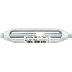Hampton Zinc-Plated Aluminum/Steel 0.268 in. D Turnbuckle 275 lb 6-5/8 in. L