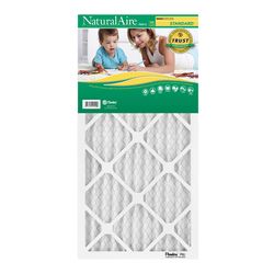 NaturalAire 16 in. W X 32 in. H X 1 in. Synthetic 8 MERV Pleated Air Filter 1 pk