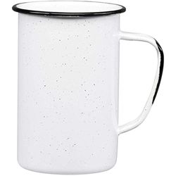 Cinsa White Steel Camping Mug 1 pk