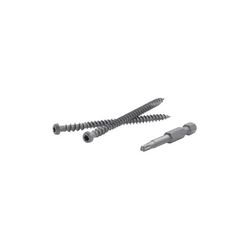FastenMaster TrapEase No. 20 X 2-1/2 in. L Island Mist Torx Ttap Star Head Composite Deck Screws 350