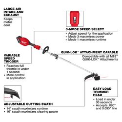 M18 FUEL Quik Lok String Trimmer & Blower Kit