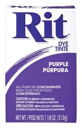 Rit Purple For Fabric Dye