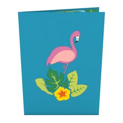 Lovepop Flamingo 3D Card Paper 1 pk
