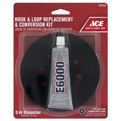 Ace 5 in. D Rubber Replacement Pad 12000 rpm 2 pc