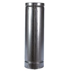 Selkirk 5 in. D X 18 in. L Aluminum Round Gas Vent Pipe