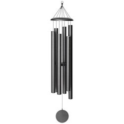 Corinthian Bells Silver Vein Aluminum 65 in. Wind Chime