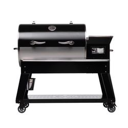 Recteq Backyard Beast 1000 Wood Pellet WiFi Grill and Smoker Black/Silver