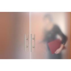 Brinks Commercial 12 in. L Satin Silver Stainless Steel Door Pull