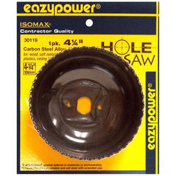 Eazypower ISOMAX 4-1/4 in. Carbon Steel 1 in. L Hole Saw