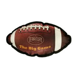 Territory For Dog Multicolored Polyester Big Game Football Squeak Dog Toy All Pet Sizes 1