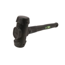Wilton B.A.S.H. 4 lb Dead Blow Hammer Rubber Head Steel Handle
