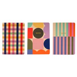 Kikkerland 6 in. W X 8 in. L Assorted Notebook
