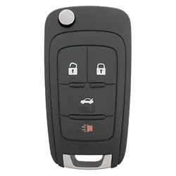 KeyStart ULK111 Advanced Security Automotive Flip Key For Chevrolet