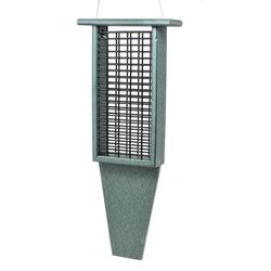 Songbird Essentials Woodpecker Plastic Cage Double Suet Bird Feeder