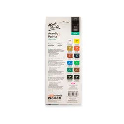 Mont Marte Assorted Art Paint Interior 12 ml